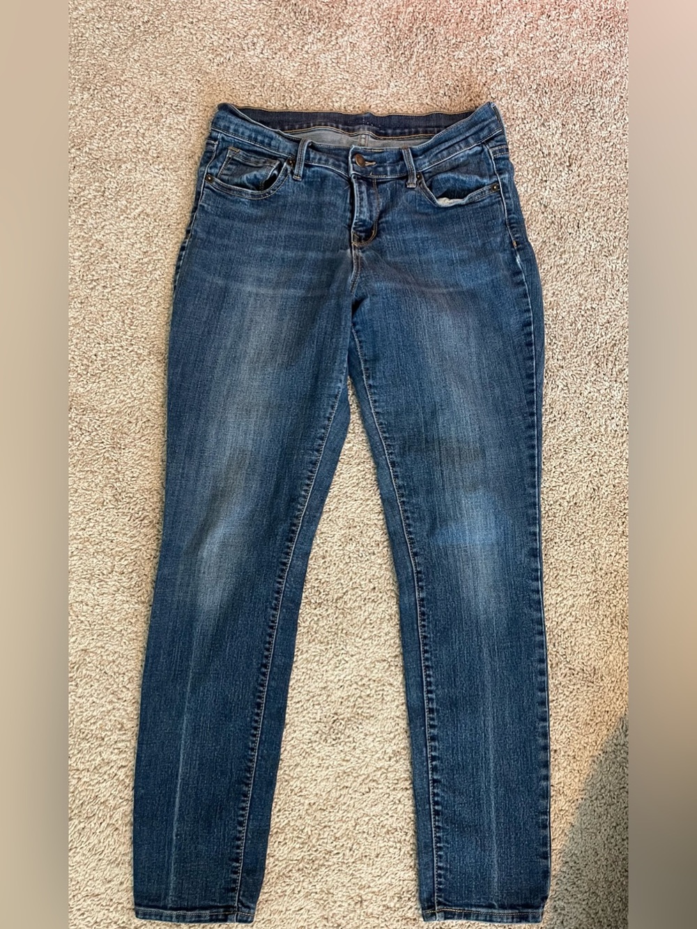 Old Navy Womens Size 6 Short Blue Medium Wash Stretch Denim Jean